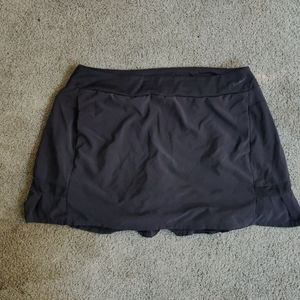 Charcoal Black Nike Tennis Skirt